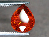 Natural Spessartite Garnet 1.55 ct – Pear Cut, Untreated