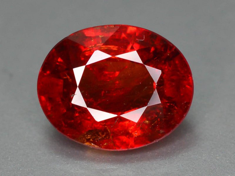 Natural Spessartite Garnet 3.15 ct – Oval Cut, Untreated