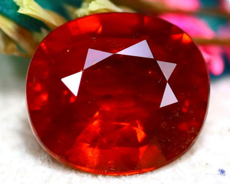 Natural Spessartite Garnet 5.30 ct – Oval Cut, Untreated