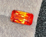 Natural Sphalerite 5.13 ct – Fancy Emerald Cut, Untreated, Spain
