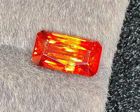 Natural Sphalerite 5.13 ct – Fancy Emerald Cut, Untreated, Spain