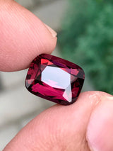 Natural Spinel 6.06 ct – Cushion Cut, Untreated, Reddish Pink, Tanzania