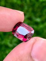 Natural Spinel 6.06 ct – Cushion Cut, Untreated, Reddish Pink, Tanzania