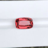 Natural Spinel 6.42 ct – Cushion Cut, Untreated, Pinkish - Orange, GRS Certified