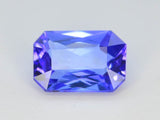 Natural Tanzanite 0.90 ct – Emerald Cut, Heated