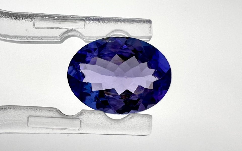 Natural Tanzanite 1.10 ct – Oval Cut, Heated