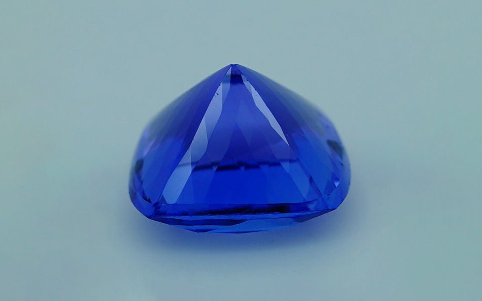Natural Tanzanite 4.72 ct – Cushion Cut, Heated
