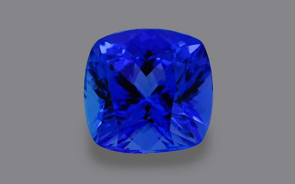 Natural Tanzanite 4.72 ct – Cushion Cut, Heated