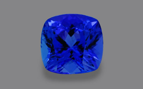 Natural Tanzanite 4.72 ct – Cushion Cut, Heated