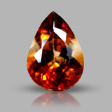 Natural Topaz 27.64 ct – Pear Cut, Untreated, ČGL Certified
