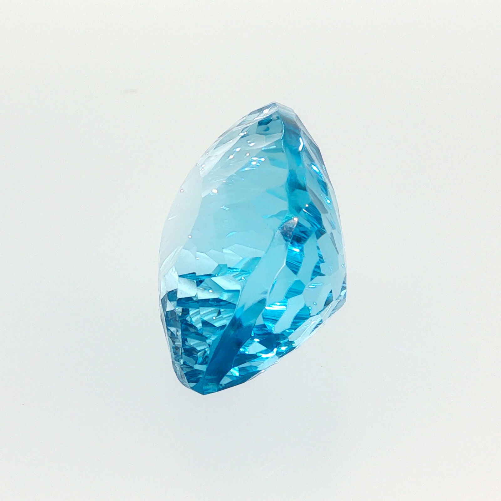 41.91 ct Swiss Blue Topaz cushion cut eye clean loose gemstone