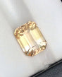 Natural Topaz 6.45 ct – Golden, Emerald Cut