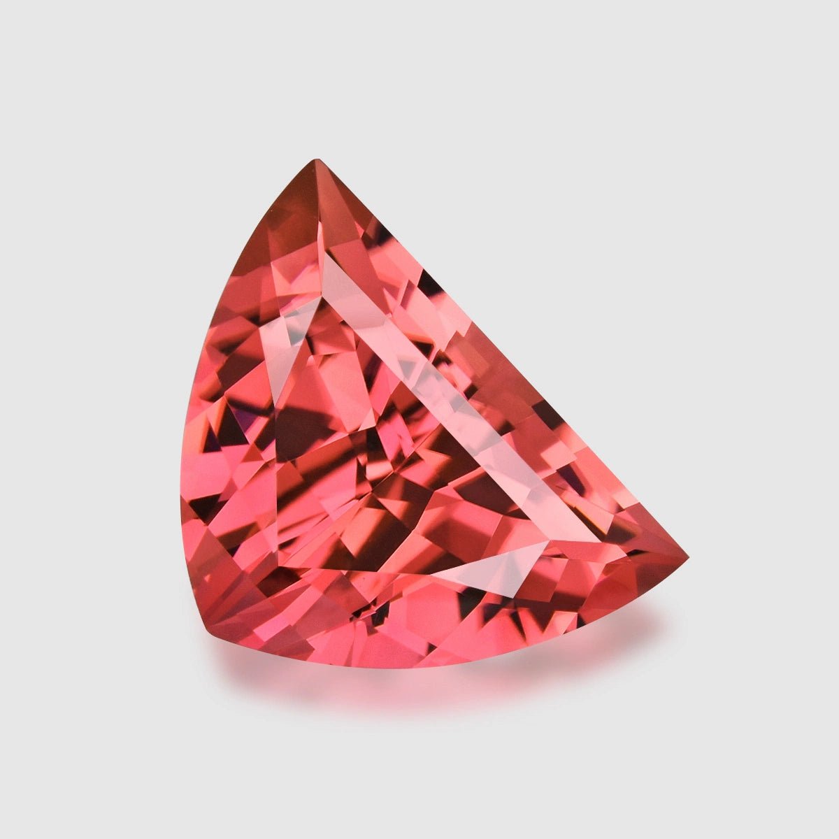 Natural Tourmaline 2.25 ct – Fancy Shield Cut, Orangey Pink, Rwanda