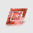 Natural Tourmaline 7.51 ct – Fancy Hexagon Cut, Orangey Pink, Rwanda
