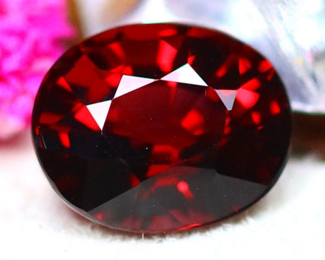 Natural Umbalite Garnet 2.66 ct – Oval Cut, Untreated