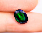 Natural Welo Smoked Opal 1.41 ct – Oval Faceted Cut