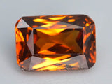 Natural Whiskey Honey Brown Zircon 2.45 ct – Octagonal Cut, Untreated