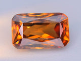 Natural Whiskey Honey Brown Zircon 3.25 ct – Rectangular Step Cut, Untreated