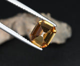 Natural Whiskey Honey Zircon 4.60 ct – Octagonal Cut, Untreated