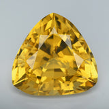 Natural Yellow Beryl 9.67 ct – Trilliant Cut, Heated