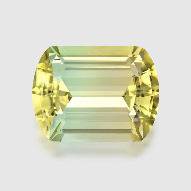 Natural Yellowish Green Tourmaline 9.41 ct – Cushion Mix Cut, Namibia