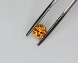 Natural Zircon 1.76 ct – Octagon Cut, Brownish Orange, Untreated, ČGL Certified, Tanzania
