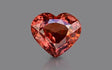 Padparadscha Sapphire Pendant – Heart - Shaped, One - of - a - Kind by Sosna Gems