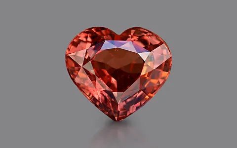 Padparadscha Sapphire Pendant – Heart - Shaped, One - of - a - Kind by Sosna Gems