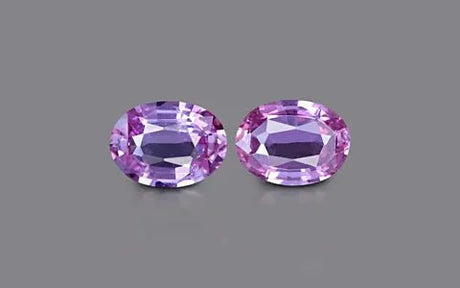 Pink Sapphire Pair - 4.09 ct