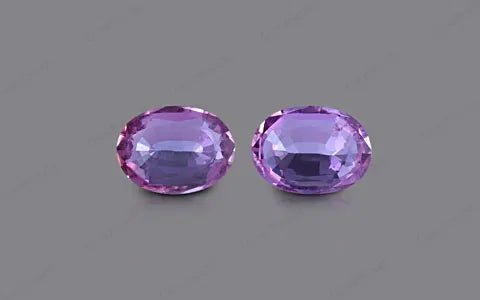 Pink Sapphire Pair - 4.09 ct
