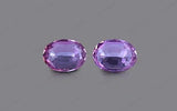 Pink Sapphire Pair - 4.09 ct
