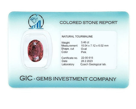 Pink Tourmaline - 3.46 ct