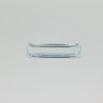 5.84 ct Aquamarine baguette cut eye clean loose gemstone
