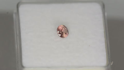 Pink Zircon 0.81 ct – Round Cut Heated VS Clarity Gemstone