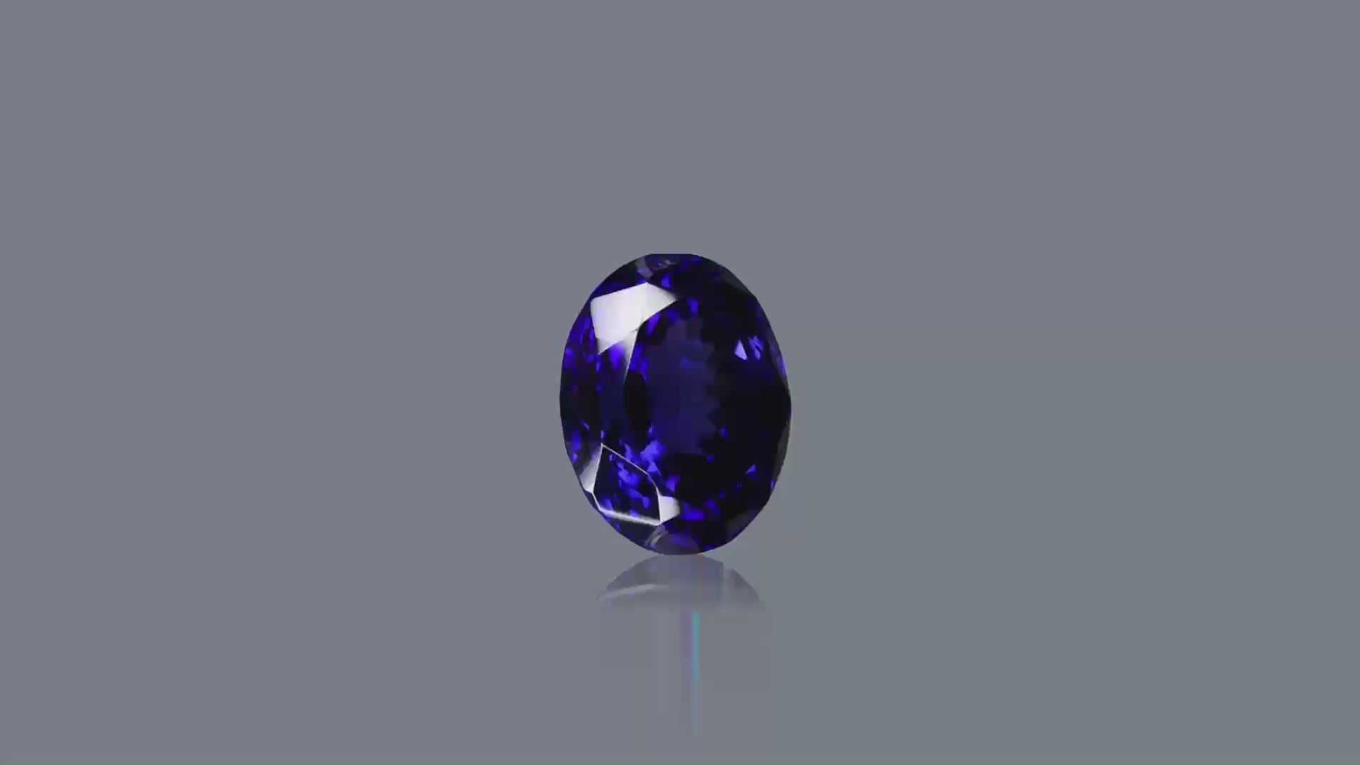 Natural Tanzanite 147.06 ct – Oval Cut Blue Gemstone from Tanzania