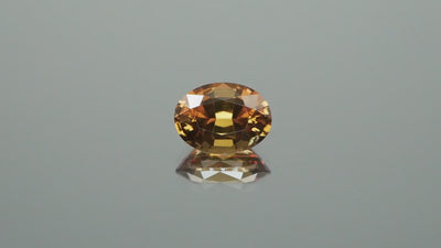 1.56 ct Natural color change gemstone alexandrite in oval shape 