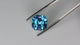 Natural Blue Topaz 8,21 ct, assher cut