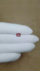 Natural Padparadscha sapphire, 1.22 carats, cushion cut, orangy-pink color, unheated, GRS certified