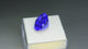 Natural tanzanite, 9.86 carats, purplish-blue color, round cut, heat-treated, rare investment gemstone