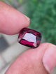 Natural spinel, 6.06 carats, cushion cut, VVS+ clarity, untreated, reddish-pink color, origin Tanzania