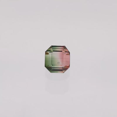 Watermelone Tourmaline 5.52 ct - Octagonal Cut, Untreated