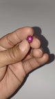 Star Ruby 5.20 ct – Purplish Red, Oval Cabochon, Untreated