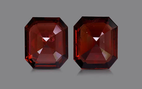 Red Spinel Pair 4.04 ct
