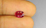 Ruby 0.96 ct – Oval Cut, Heated, ITLGR Certified, Mozambique