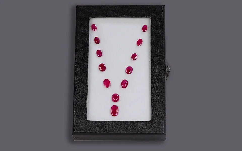 Ruby Layout from Mozambique - 27.07 ct