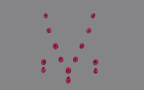 Ruby Layout from Mozambique - 29.95 ct