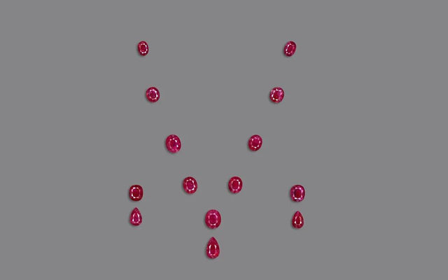 Ruby Layout from Mozambique - 29.95 ct