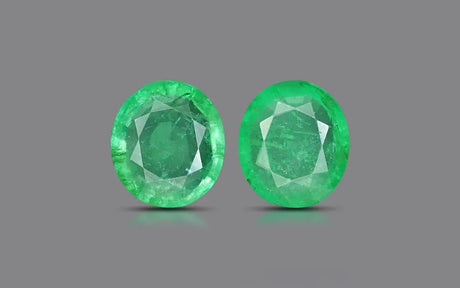 Russia Emerald Pair - 16.24 ct