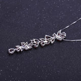 Silver 14.65 ct Garnet Pendant