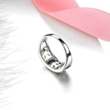 Silver 1.50 ct Peridot / Chrome Diopside Ring